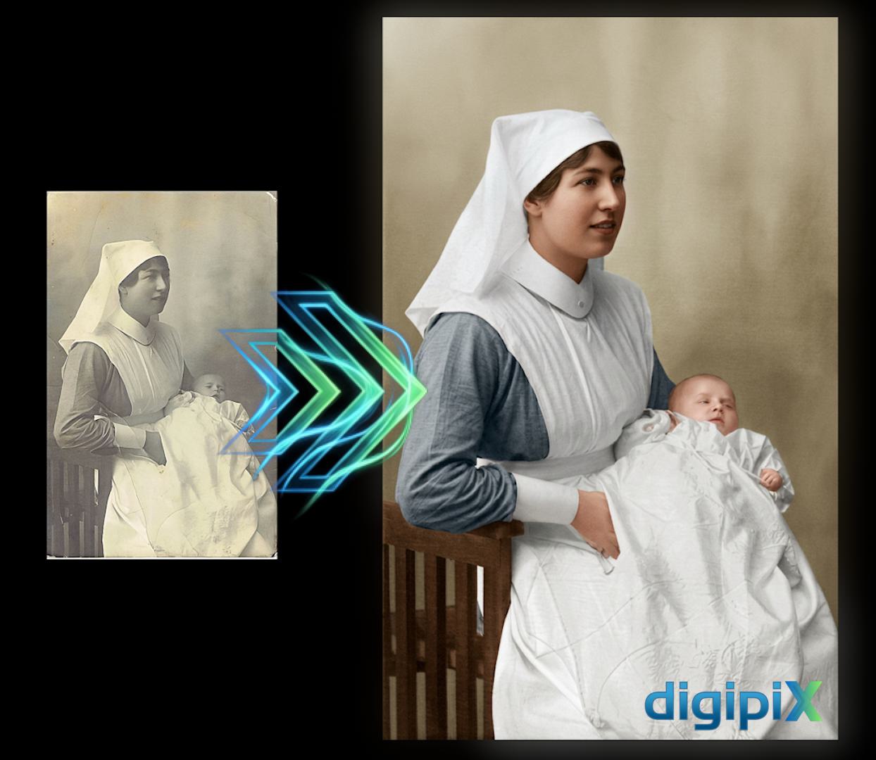 Historical photo restoration example 4