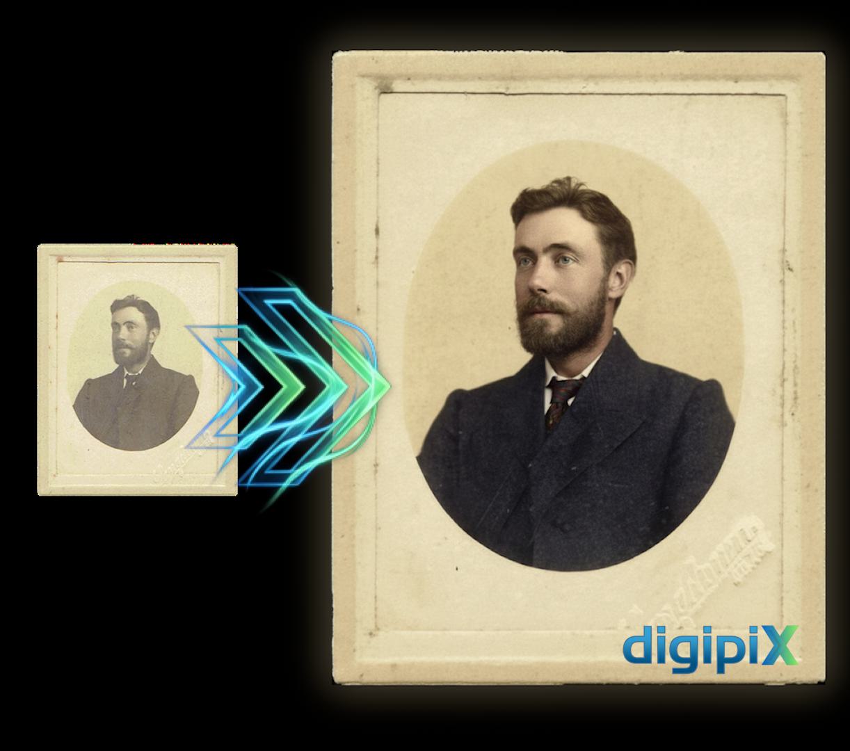 Historical photo restoration example 3